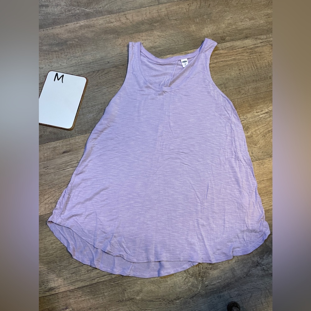 Old Navy Luxe Purple Tank Medium